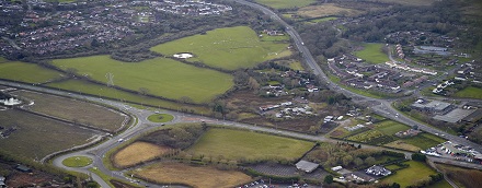 Chester aerial view